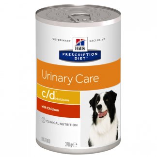 שימורי הילס מזון רפואי C/D לכלב 370 גרם