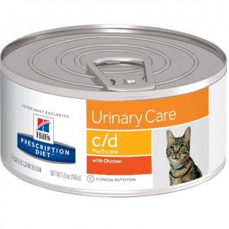 שימורי הילס מזון רפואי C/D לחתול