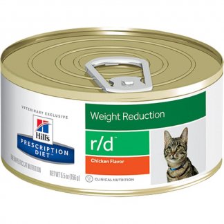 שימורי הילס מזון רפואי R/D לחתול 156 גרם