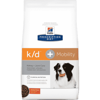 מזון רפואי לכלב הילס K/D + מוביליטי