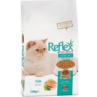 ריפלקס מזון יבש לחתולים בוגרים מסורסים/מעוקרות - דגים