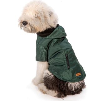 מעיל ירוק זית לכלבים מילטרי ריבוס