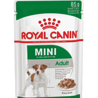 מזון לכלבים-פאוץ' רויאל קנין מיני (חתיכות ברוטב)
