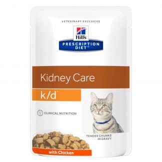 פאוץ' הילס מזון רפואי K/D לחתול 85 גרם