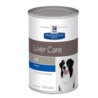 הילס שימורי מזון רפואי L/D לכלב, 370 גרם