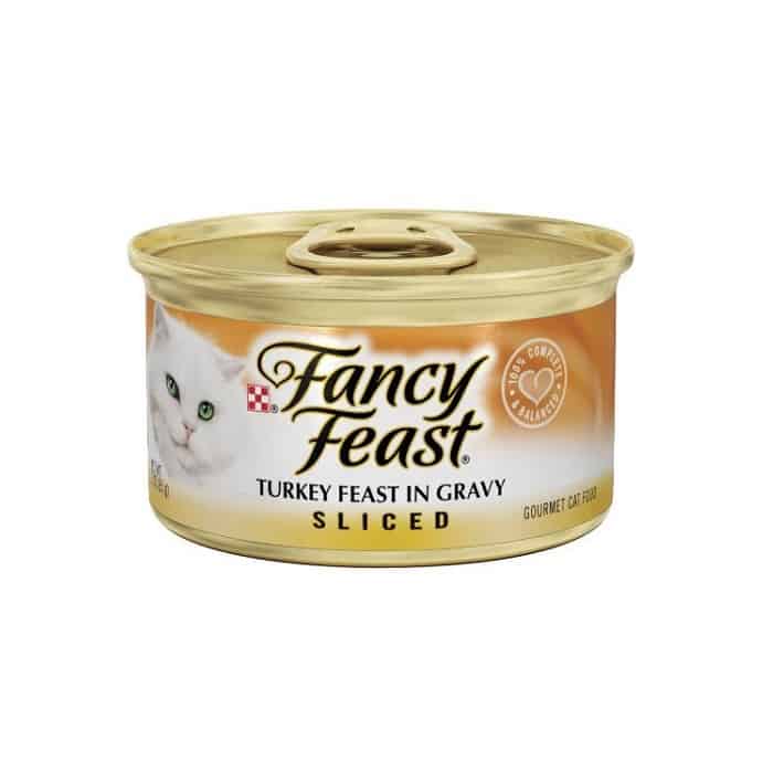 פנסי פיסט פרוסות הודו ברוטב מעדן לחתול