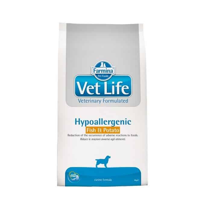 מזון רפואי לכלב היפואלרגני -ווט לייף דג ותפו"א