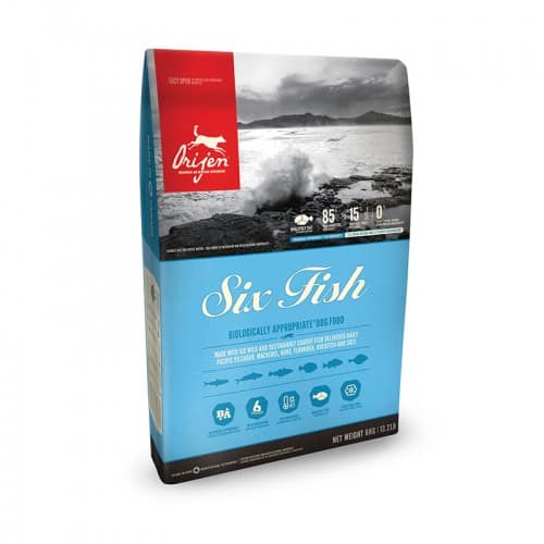 אוכל לכלבים אוריג'ן דגים סיקס פיש