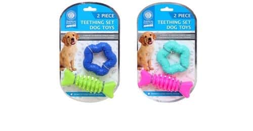 AKC סט זוג משחקי לעיסה לגורים