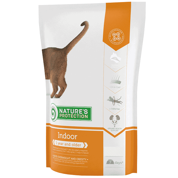 מזון לחתולים -נייצ'רס פרוטקשן אינדור