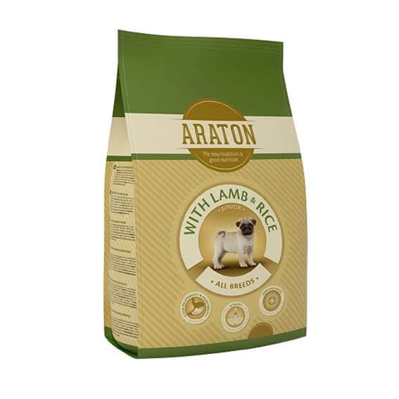 אוכל לגורים אראטון כבש ואורז