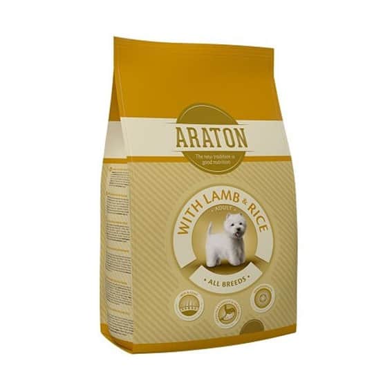 אוכל לכלבים בוגרים אראטון כבש ואורז