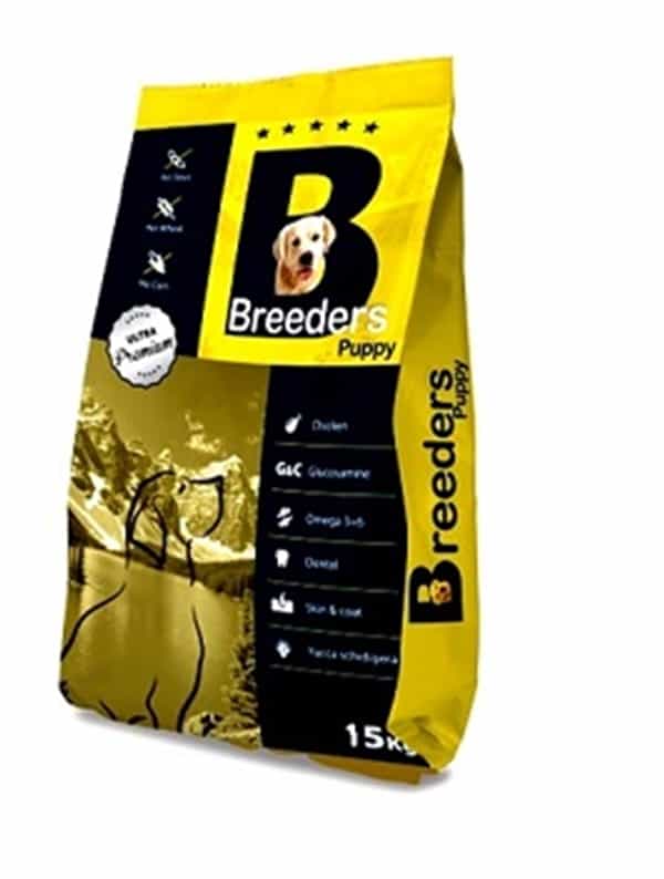 ברידרס מזון יבש לגורים עוף