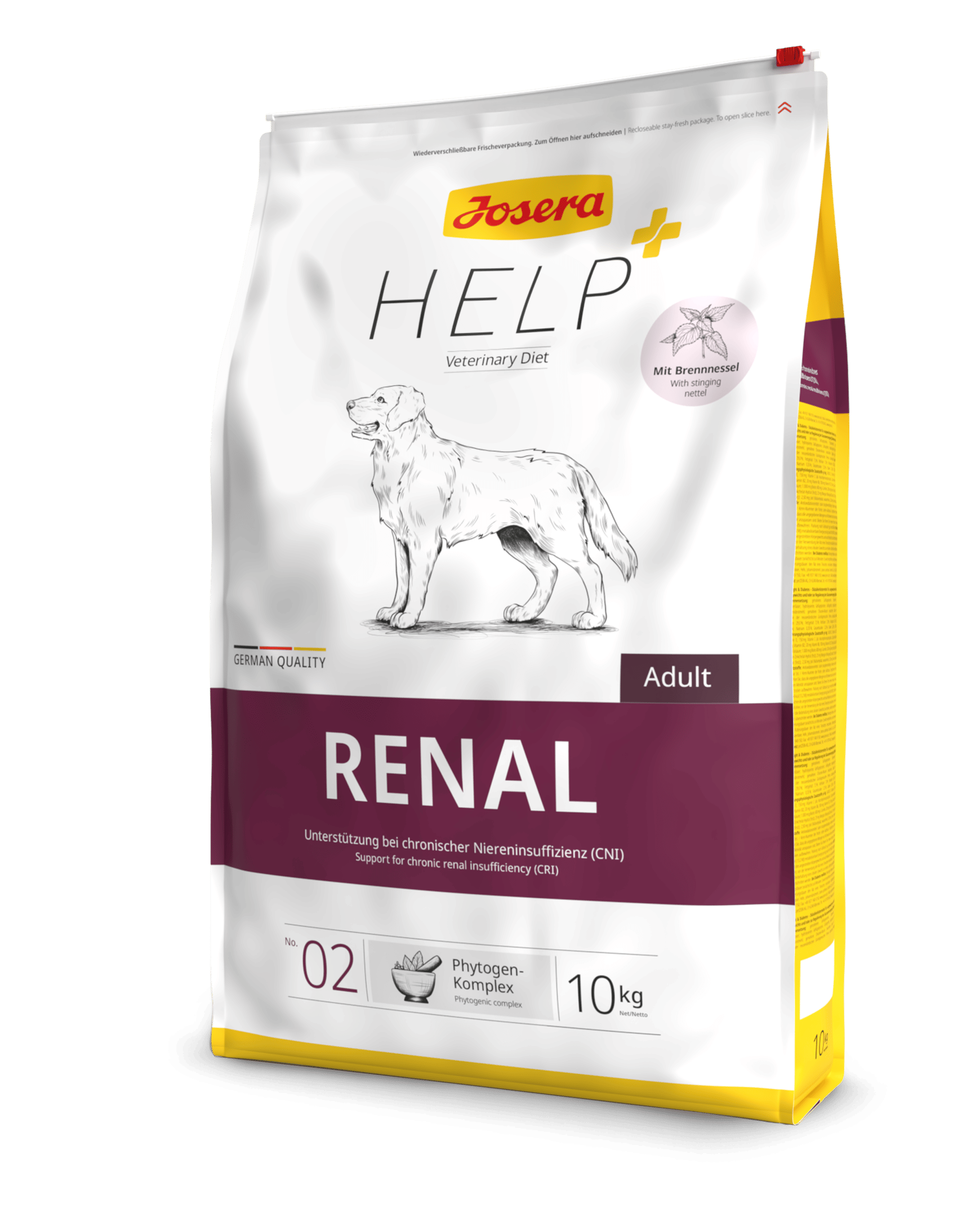 ג'וסרה מזון רפואי לכלב עם בעיות בכליות