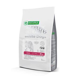 מזון יבש נייצר פורטקשן לכלבים לבנים