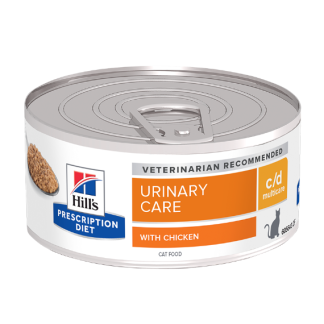 הילס שימור מזון רפואי לחתולים יורינרי קר CD