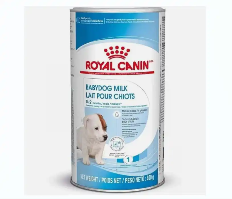 אבקת חלב רויאל קנין תחליף חלב אם לגורי כלבים 400 גרם