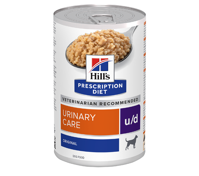 הילס יורינרי קר מזון שימורים רפואי ייעודי לכלבים 370 גרם