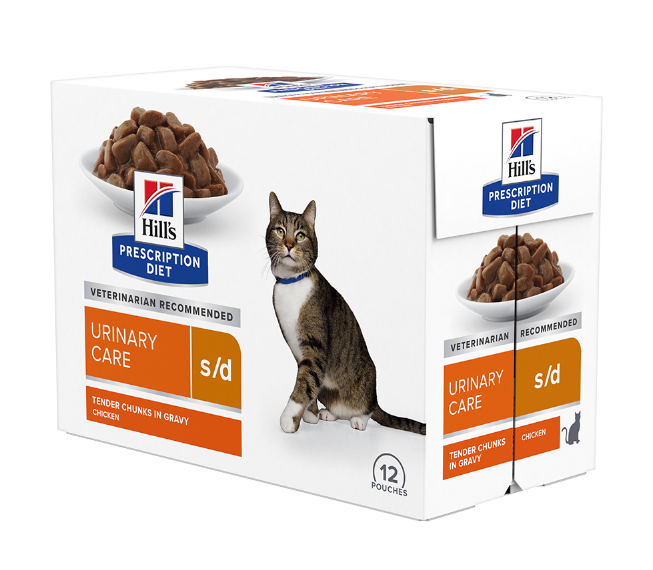 הילס פאוץ מזון רפואי ייעודי לחתולים SD