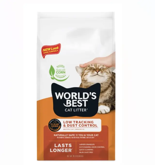 וורלד- בסט כתום מצע מתגבש למספר חתולים