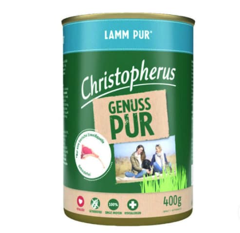 כריסטופרוס שימורי טלה לכלב 400 גרם