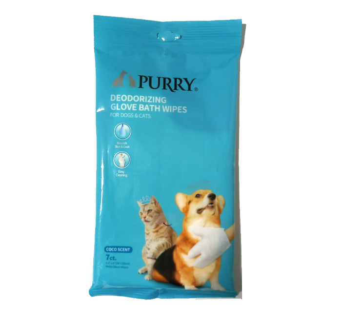 מגבוני כפפה לחיות מחמד פיור 7 יחידוןת