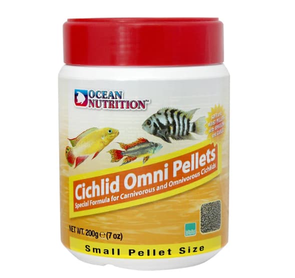 מזון מגורען לציקלידים אוכלי בשר ואוכלי כל גודל- גרגיר קטן