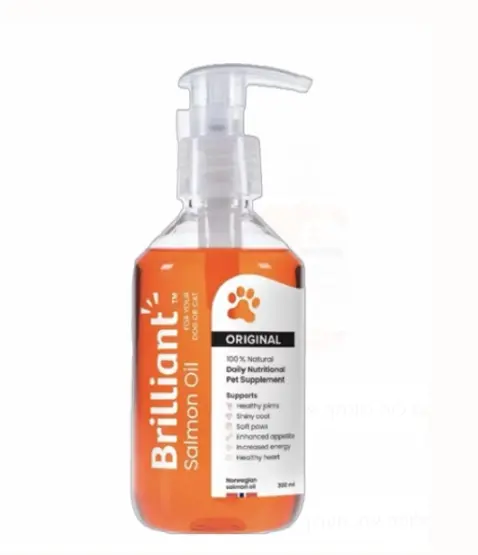 שמן-סלמון 100-אחוז טבעי- לחתולים ולכלבים