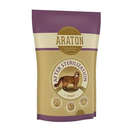 אראטון מזון יבש לחתול סטרלייזד למעוקרות ומסורסים