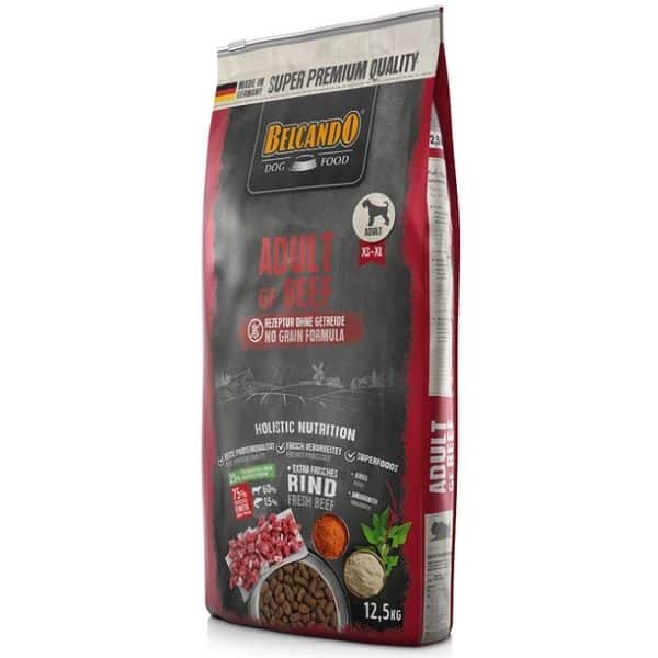 אוכל לכלבים בלקנדו כלב בקר ללא דגנים