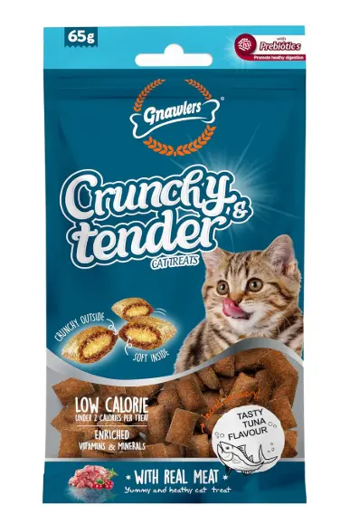 חטיף כריות לחתול גנוולרס 65 ג מופחת קלוריות טונה