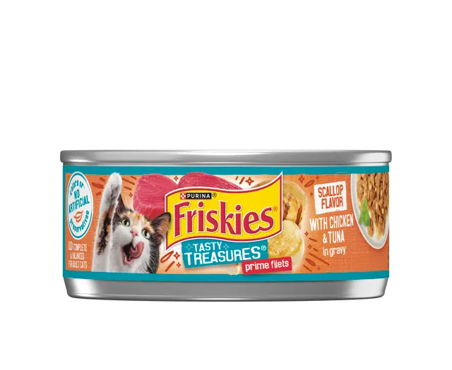 50000577958 פריזקיז טייסטי עוף וטונה ברוטב 156 גרם