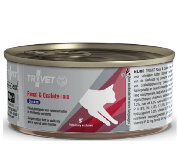 מעדן טרווט רנל לחתול עוף 100 גרם