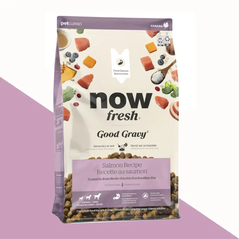 נאו גוד גרייבי מזון איכותי לכלבים ללא דגנים עם בשר סלמון
