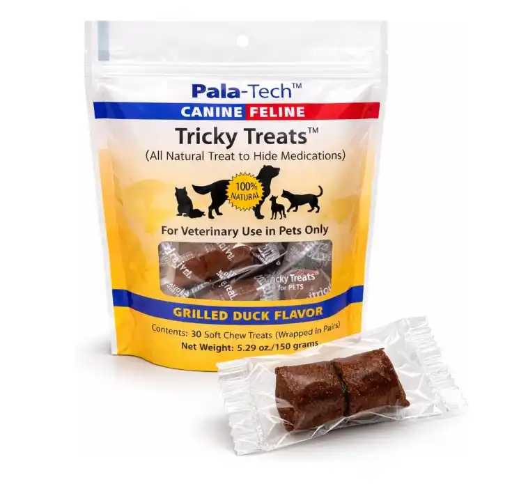 טריקי טריטס חטיפים להסתרת תרופות לכלבים 150 גרם