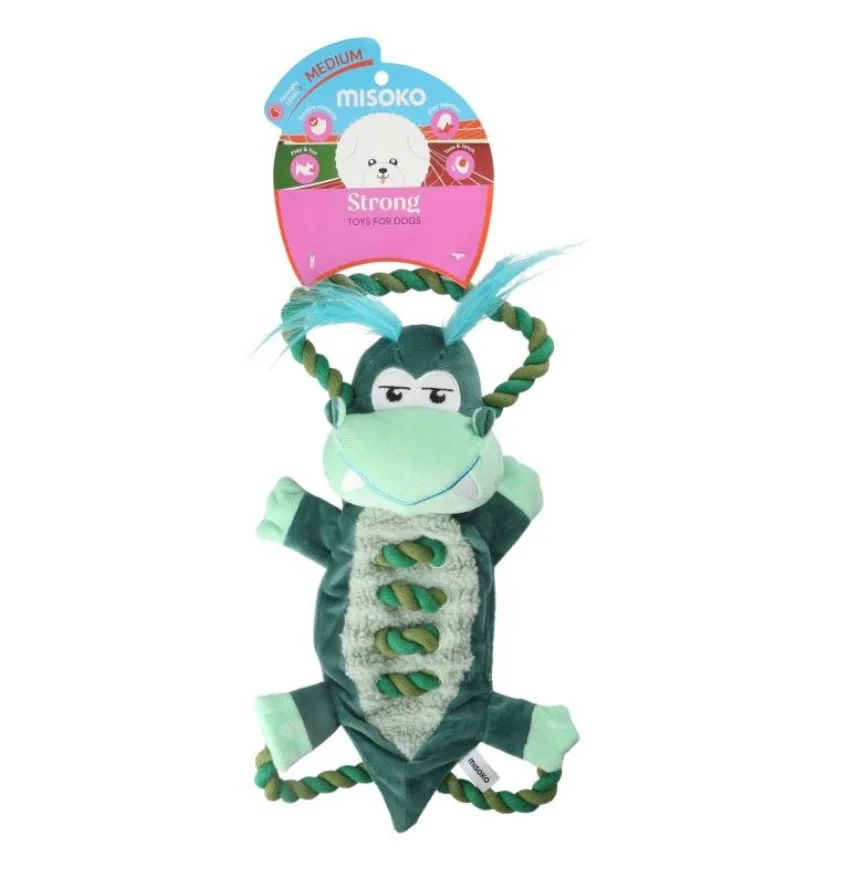 מיסוקו צעצוע קוף חבלים חזק לכלבים 48 סמ